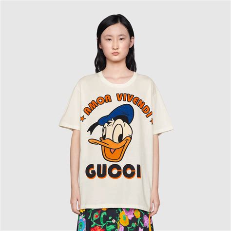 gucci donald duck t-shirt|pull Gucci Donald Duck.